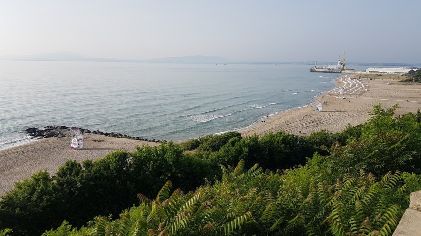 Burgas Beach by the Black Sea