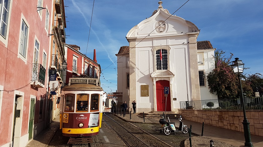 Historic tram Lisbon